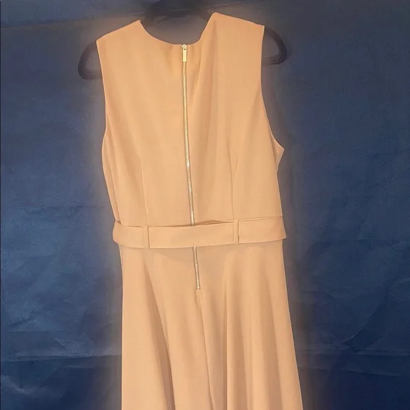 Marc New York Sleeveless Tan Midi Dress - Picture 9 of 11
